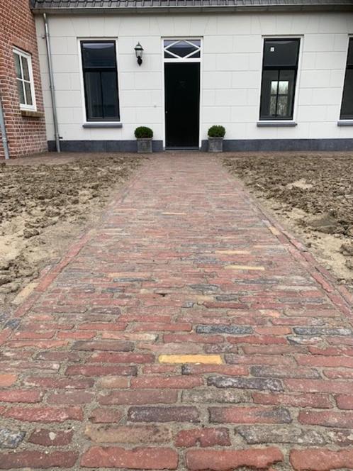 Oude waaltjes grote partijen, Tuin en Terras, Tegels en Klinkers, Gebruikt, Klinkers, Keramiek, 10 m² of meer, Ophalen
