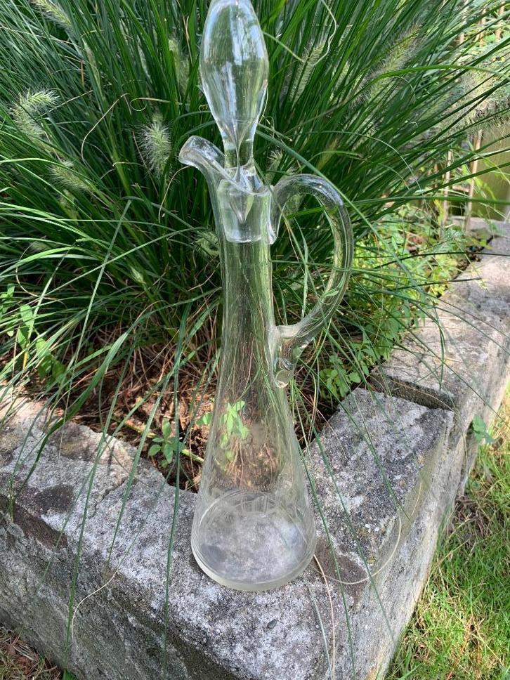Vintage kristallen karaf uit ca. 1900, Antiek en Kunst, Antiek | Glas en Kristal, Ophalen of Verzenden