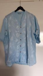 Gloednieuwe blouse blauw, XL, linnen, Ophalen of Verzenden, Nieuw, Maat 46/48 (XL) of groter, Blauw