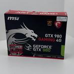 MSI GTX 980 4G Videokaart | In doos | Met garantie, Computers en Software, Videokaarten, Ophalen of Verzenden, Zo goed als nieuw
