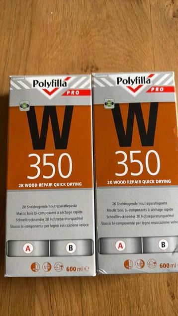 Polyfilla pro W350 2K wood repair Quick Drying beschikbaar voor biedingen