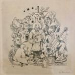 Licht surrealistische ets door Hubert Levigne (1905-1989), Ophalen of Verzenden