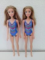 2 Beach Barbie Poppen FJD97, Ophalen of Verzenden, Gebruikt, Barbie