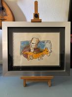 Herman Brood Originele Tekening Hondje Blij, Ophalen