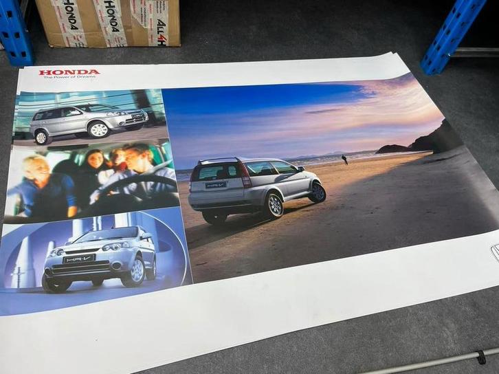 Honda HRV dealer posters verzameling, Verzamelen, Posters, Gebruikt, Reclame, Deurposter of groter, Overige vormen, Ophalen of Verzenden