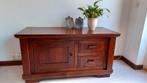 Mooie houten kast/TV-meubel. Bruin en van goede kwaliteit., Ophalen, 100 tot 150 cm, Zo goed als nieuw, Minder dan 100 cm