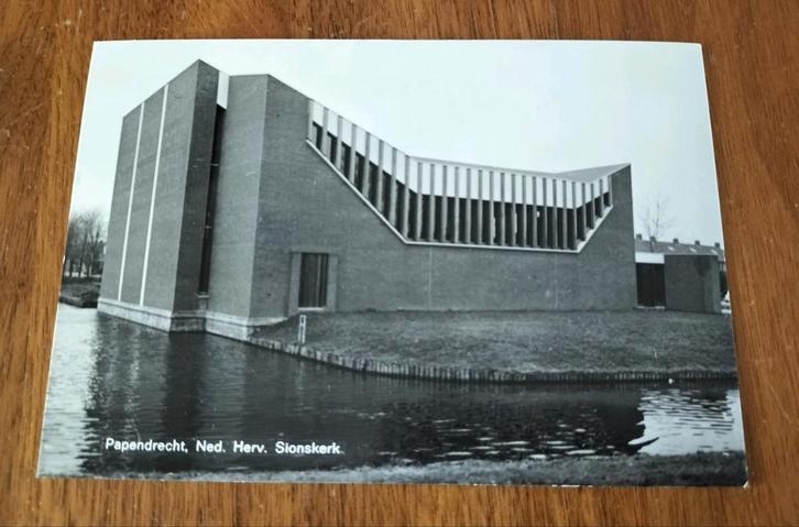 Papendrecht - Nederlands Hervormde Sionskerk (Rubensstraat), Verzamelen, Ansichtkaarten | Nederland, Ongelopen, Zuid-Holland, 1960 tot 1980