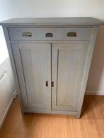 Oude Grenen Kast - Makkelijk te verven!, Huis en Inrichting, Kasten | Kledingkasten, Ophalen, Gebruikt, 75 cm of meer, 100 tot 150 cm