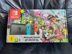 Nintendo switch Splatoon 2 blauw rood editie, Ophalen of Verzenden, Zo goed als nieuw, Switch Original