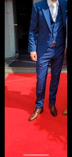 Donkerblauw (trouw) pak, Ophalen of Verzenden, Zo goed als nieuw, Overige kleuren, Trouwpak