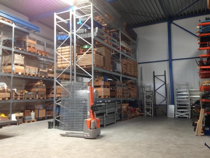 Magazijnstelling palletstelling stelling frame+ligger ACTIE!, Antiek en Kunst, Curiosa en Brocante, Ophalen
