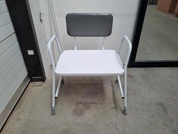 Douchestoel Portland XXL met handvatten en rugleuning beschikbaar voor biedingen