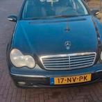 Mercedes C-Klasse 1.8 C180 Kompr Combi 2004 Zwart, Auto's, Mercedes-Benz, Origineel Nederlands, Te koop, 5 stoelen, Benzine