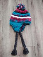 Heerlijk warme blauw wit roze muts van SPEX. Damesmuts skiën, Onb, Ophalen of Verzenden, Onb, Muts