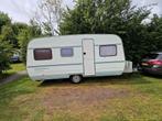 Munsterland 470 t complete carvan inrichting vt en luifel, Caravans en Kamperen, Caravans, 65 kg, Luifel, Treinzit, 750 - 1000 kg