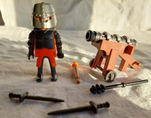 Playmobil 4933 Ridder met Kanon, Kinderen en Baby's, Speelgoed | Playmobil, Gebruikt, Los playmobil, Ophalen of Verzenden