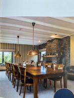 Houten eettafel, Huis en Inrichting, Tafels | Eettafels, Ophalen, Gebruikt, 100 tot 150 cm, 200 cm of meer