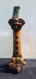 Handgemaakt amulet/fluit uit Mexico, Antiek en Kunst, Ophalen of Verzenden
