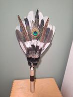 Smudge veren waaier, krachtstok talking stok zwaan ekster, Ophalen of Verzenden