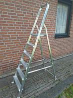 Huishoudtrap 6 treeds!, Ophalen, Trap, Zo goed als nieuw, Opvouwbaar of Inschuifbaar