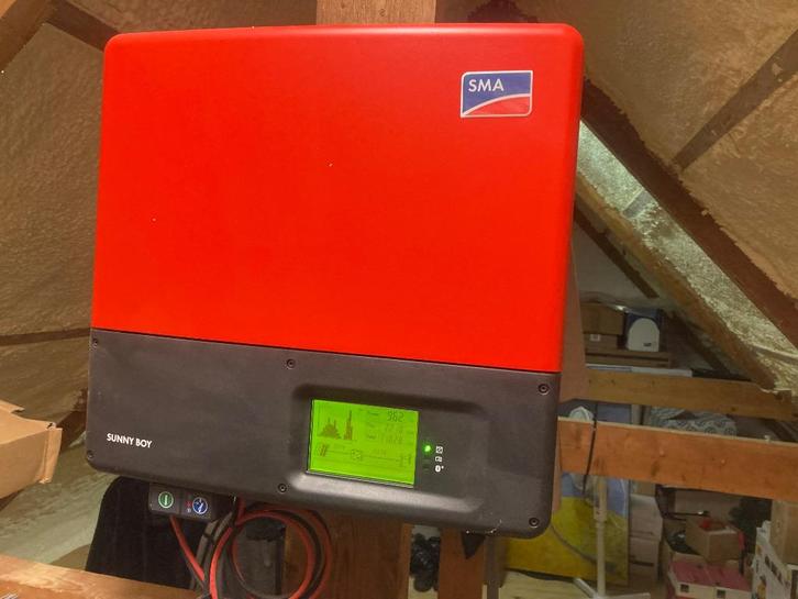 20 spotgoedkope gebruikte panelen en omvormer, Doe-het-zelf en Verbouw, Zonnepanelen en Toebehoren, Gebruikt, Compleet systeem