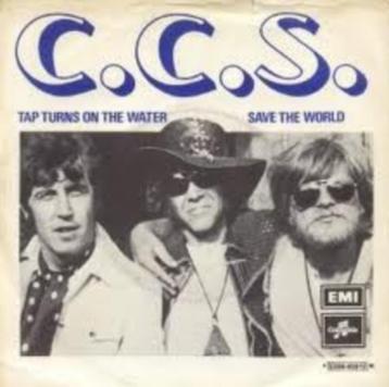 C.C.S.Tap turns on the Water/Save the World.Britse Rock 1971 beschikbaar voor biedingen