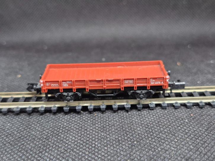 Arnold 5907 - Laagbordwagen Kklmmp 514 (15129), Hobby en Vrije tijd, Modeltreinen | N-Spoor, Gebruikt, Wagon, Gelijkstroom, Arnold