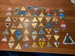 60 NCC Caravan Club Retro Speldjes 1968-1981 driehoekjes, Verzamelen, Speldjes, Pins en Buttons, Ophalen of Verzenden, Zo goed als nieuw