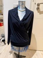 Studio Anneloes wikkeltop blauw maat M, Ophalen, Zo goed als nieuw, Blauw