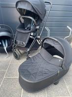 Cybex Priam zwart + cybex cloud z2, Kinderen en Baby's, Kinderwagens en Combinaties, Ophalen, Gebruikt, Overige merken