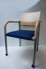 Sale:5 vintage vergaderstoelen/eetkamerstoelen Memphis stijl, Ophalen, Gebruikt, Vijf, Zes of meer stoelen, Metaal