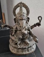 Bronzen Ganesha - standbeeld, Ophalen of Verzenden, Brons