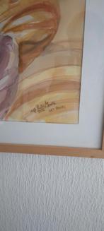 Het panel gemaakt door Inge Pluim Mentz 2012 aquarel, Ophalen of Verzenden