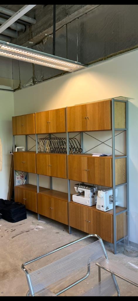 Vintage IKEA Niklas shelving unit wandkast Rutger Andersson, Huis en Inrichting, Kasten | Wandmeubels, Zo goed als nieuw, 200 cm of meer