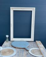 Brocante spiegel/schilderij of fotolijst, Ophalen, Gebruikt, 75 cm of meer, 50 tot 75 cm