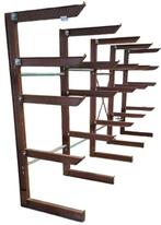 Materiaalrek / stelling opslagrekken verstelbaar 405cm breed, Doe-het-zelf en Verbouw, Ophalen, Gebruikt