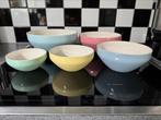 Set van 5 pastel nestschalen Sphinx/SCM Petrus Regout, Ophalen of Verzenden