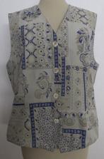 Apart batik/folklore look print gilet van Barucci! L, Kleding | Dames, Verzenden, Zo goed als nieuw, Maat 42/44 (L), Bruin