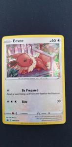 Pokemon promokaart SWSH175 Eevee holo, Losse kaart, Zo goed als nieuw, Verzenden