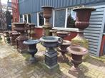 grote voorraad gietijzeren tuinvaas, Tuin en Terras, Tuinvazen, Ophalen, Gebruikt