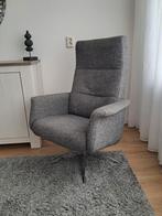 1 of 2 Verstelbare  relax draai fauteuils, Huis en Inrichting, Fauteuils, Minder dan 75 cm, Metaal, Zo goed als nieuw, 50 tot 75 cm