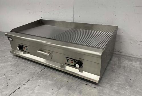 RVS Bakplaat GrillplaatHCB geribbeld  NIEUW+bon, Witgoed en Apparatuur, Grillplaten, Nieuw, Ophalen