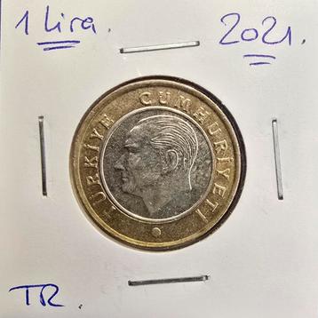 Turkije 1 Lira 2021 beschikbaar voor biedingen