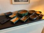 Mooie set bonsai schalen / potten, Rond, Zo goed als nieuw, Minder dan 40 cm, Balkon
