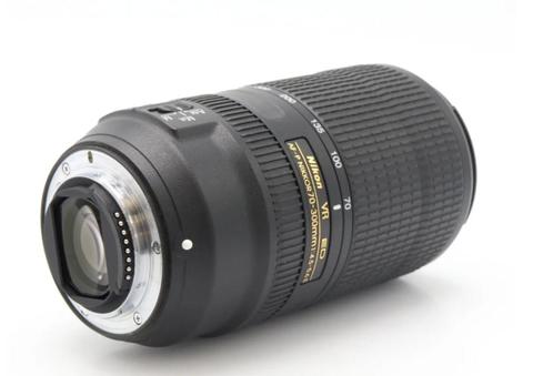 Nikon AF-P 70-300mm f/4.5-5.6 E ED VR objectief, Audio, Tv en Foto, Fotografie | Lenzen en Objectieven, Zo goed als nieuw, Telelens