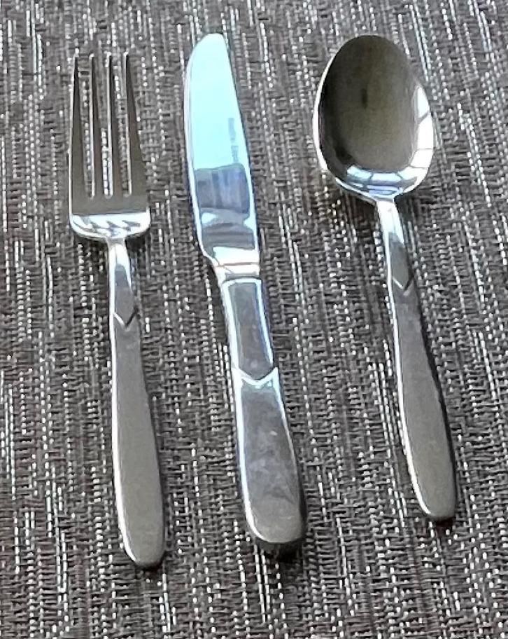 Bestek, Huis en Inrichting, Keuken | Bestek, Gebruikt, Los bestek, Rvs of Chroom, Vaatwasserbestendig, Ophalen