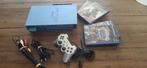 Sony Playstation 2 (Aqua) w/ Matrix chip and FMCB 500GB Disk, 1 speler, Ophalen, Vanaf 3 jaar
