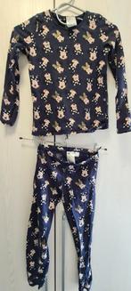 H&M pyjama meisje mt 134/140, Ophalen of Verzenden, Zo goed als nieuw