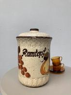 Vintage Rumtopf zwaar keramiek met fruit opdruk, Antiek en Kunst, Antiek | Keramiek en Aardewerk, Ophalen of Verzenden