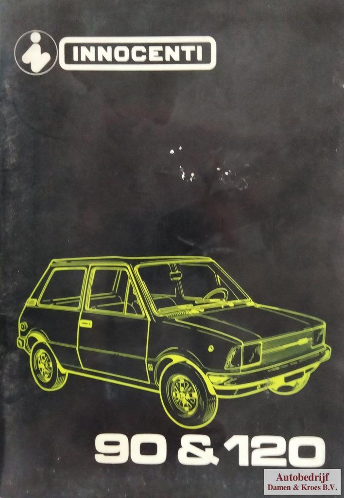 Instructieboekje Innocenti 50& 120 AKM4539-Dutch, Auto diversen, Handleidingen en Instructieboekjes, Ophalen of Verzenden